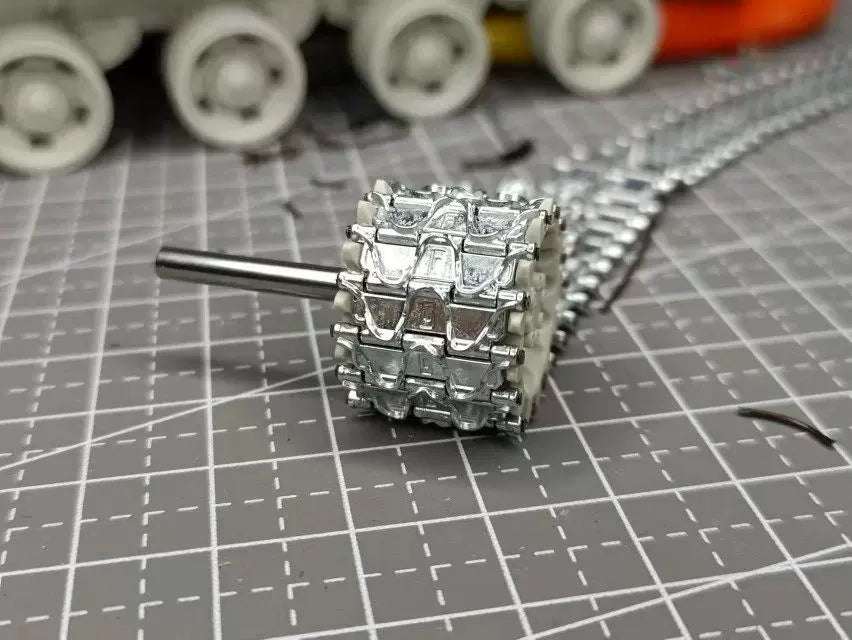 SSMODEL  025 1/3515 light ZTQ-15 tank metal track with MENG TS-050/048