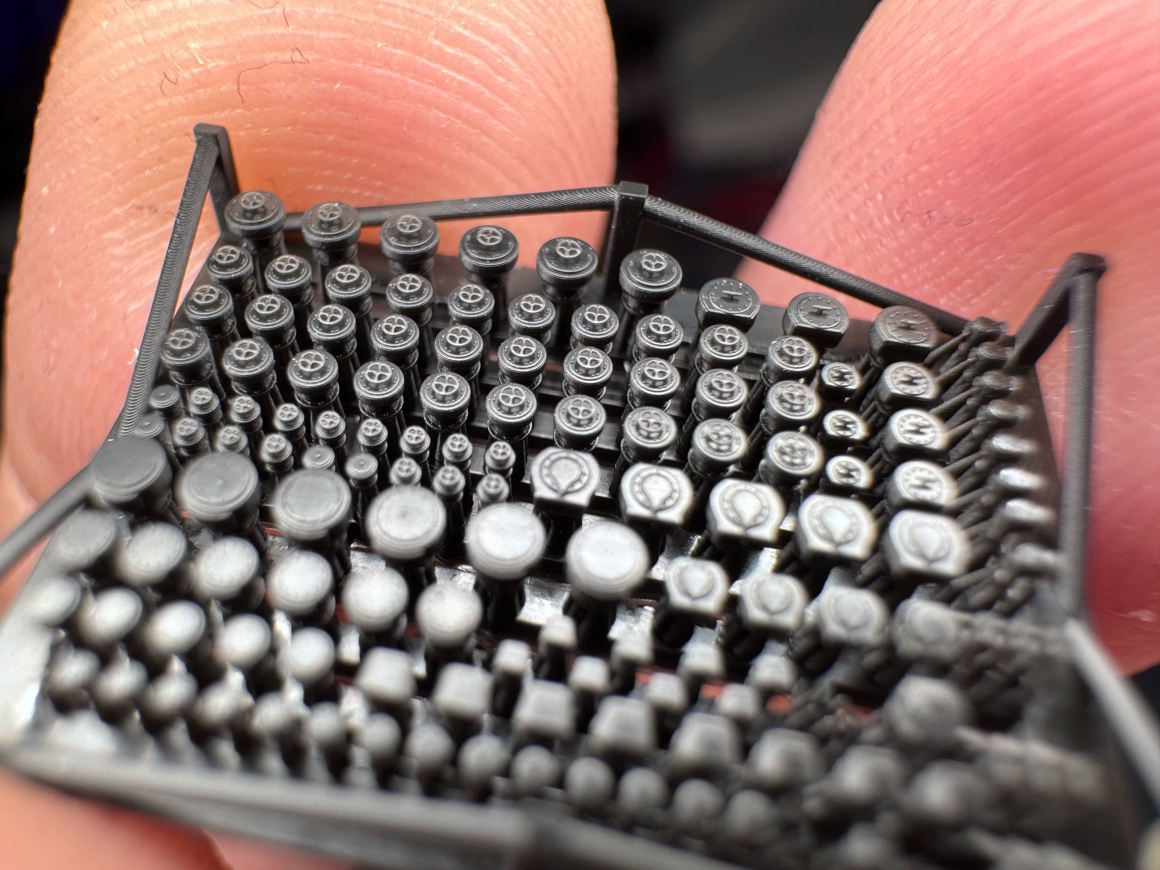 SSMODEL R700100  1/700scale battleship vent group