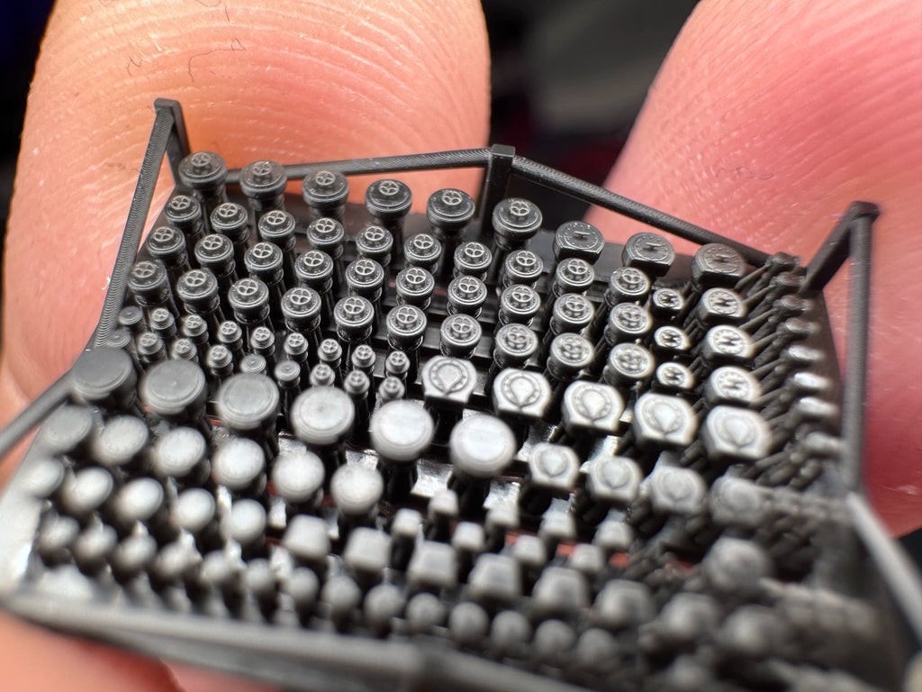 SSMODEL R700100  1/700scale battleship vent group