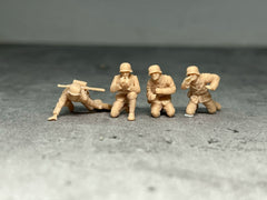 National Army Artillery Soldiers: Pak36/35 37mm Anti-tank Guns. Soldiers can be modeled in various scales for communication purposes.LSSNo55 1/35/48/64/72/87/100/144