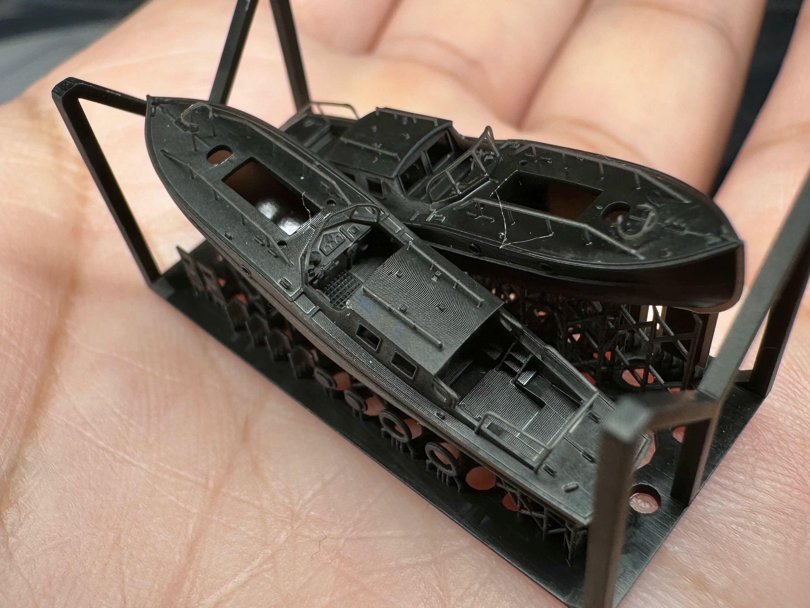 SSMODEL G350033   350 scale German Navy Admiral's Boat Type B