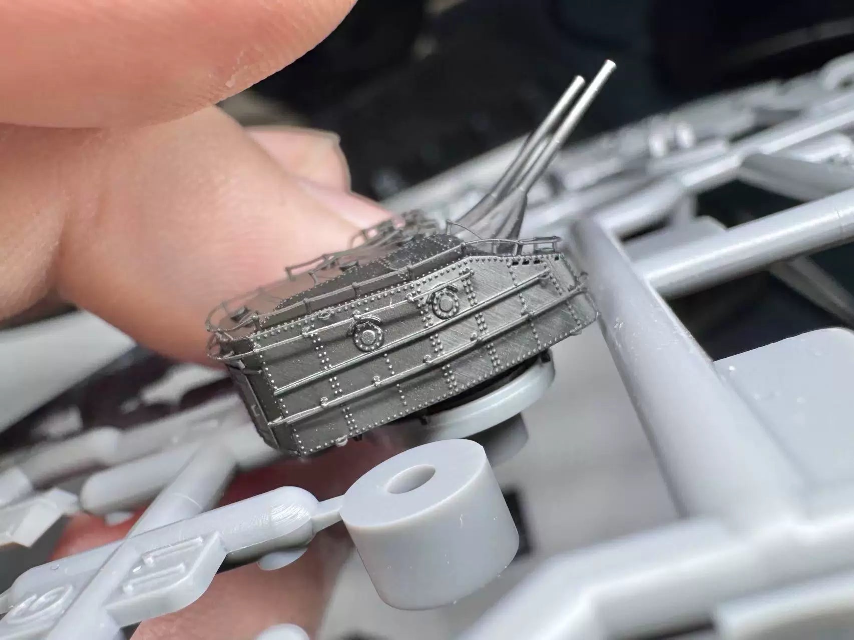 SSMODEL  R350088 1/350 scale one or two seven mm set of three