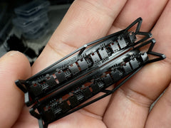 SSMODEL R350011   1/350Scale Jiulu triple with shield ring mechanical sight