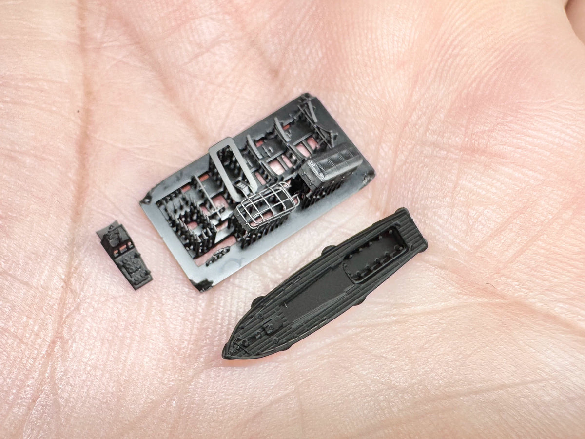 SSMODEL SSMODEL  R700039 1/700 scale 12 meters — detail view 2
