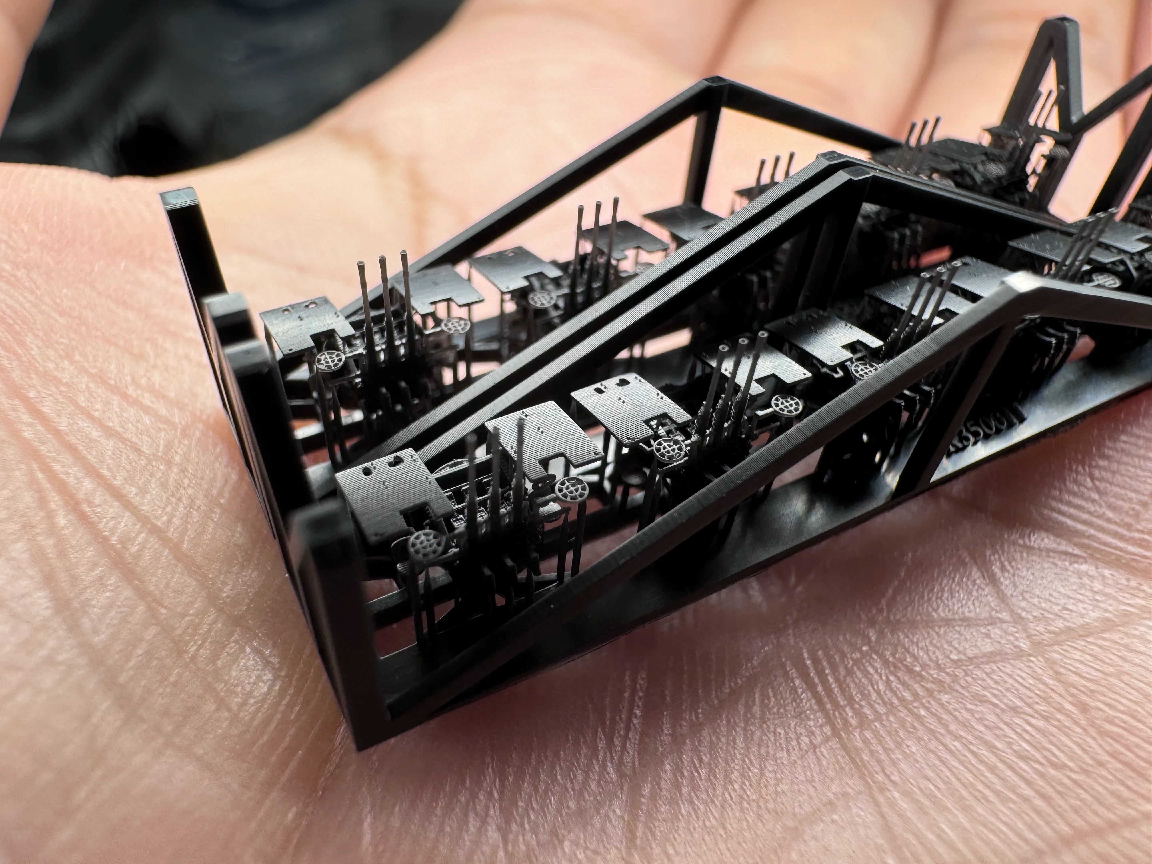 SSMODEL R350011   1/350Scale Jiulu triple with shield ring mechanical sight