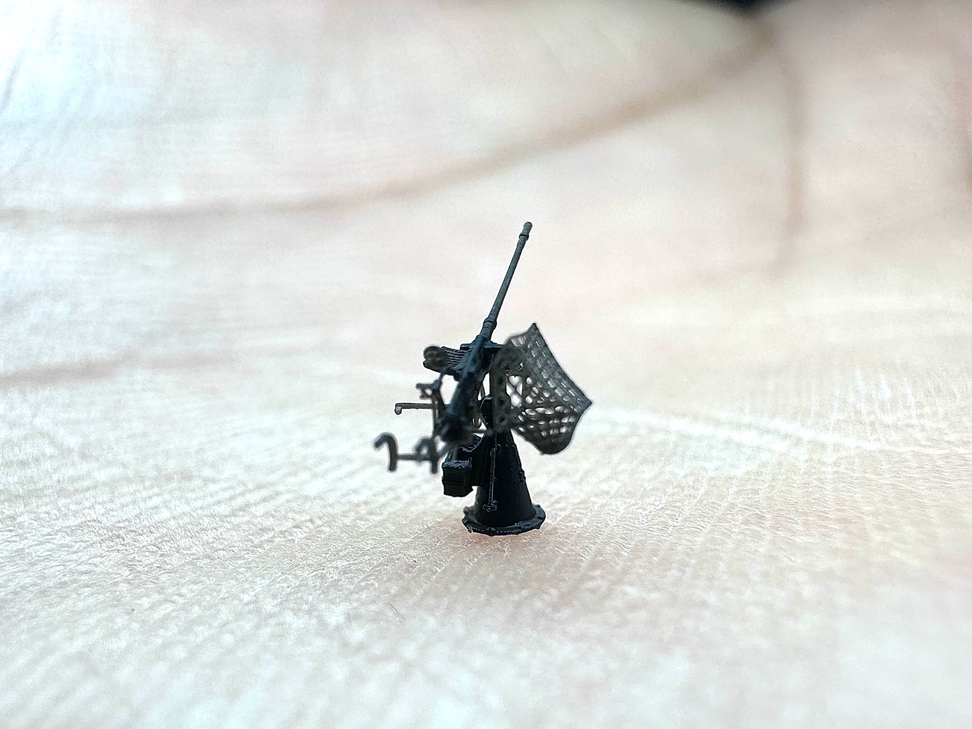 SSMODEL G350009   350 scale German 20 mm C30 anti-aircraft machine