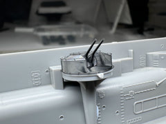 SSMODEL R350055  1/350Proportion Eat Orange 120mm twin anti-aircraft guns