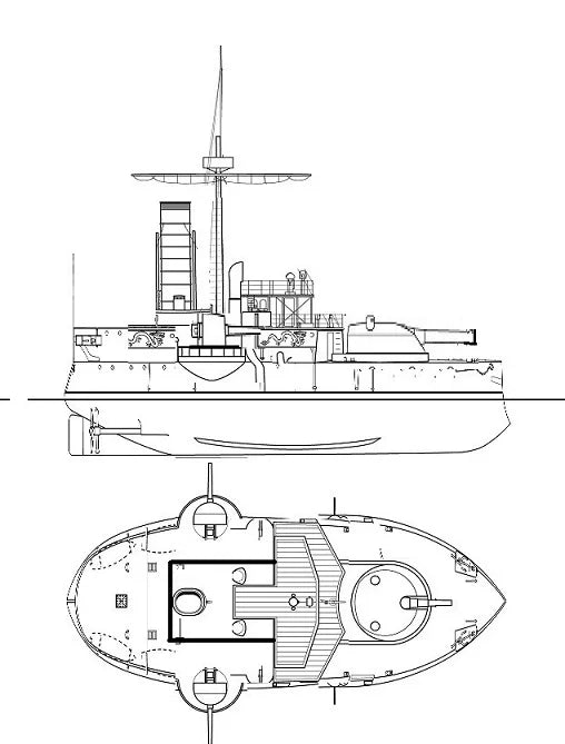 SSMODEL WM05002 — Great Qing Ironclad *Pingyuan* — SD (Super Deformed) Style — Resin Model — scale model kit
