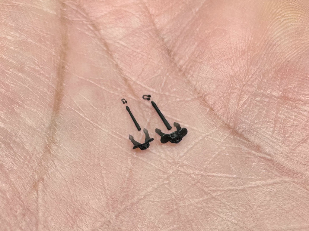 SSMODEL G700026   700 scale German Navy warship anchors in two sizes