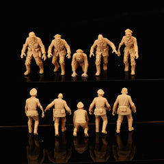 World War II Zombie Five Little Soldiers LSSNO235 1/35/48/64/72/87/100/144