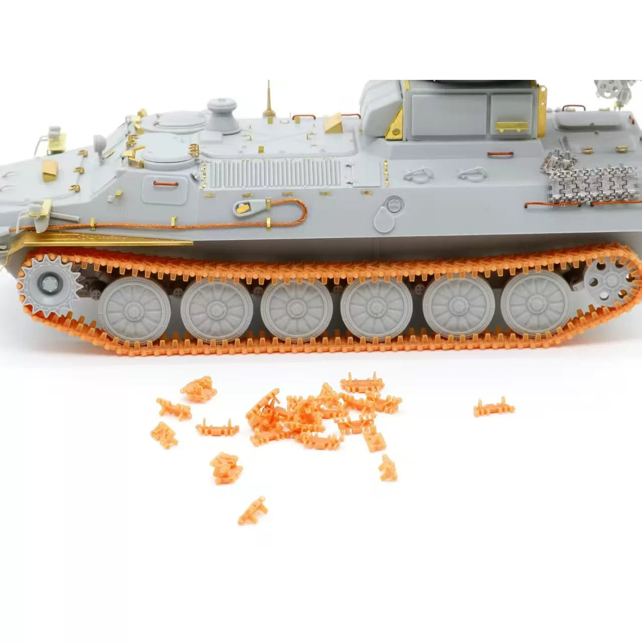 1/35 MSS00036 MT-LB Tracks, Printed Tracks, Movable Tracks, Loose Tracks, MTLB