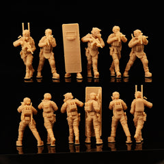 Six members of the British Special Air Service LSSNO217 1/35/48/64/72/87/100/144
