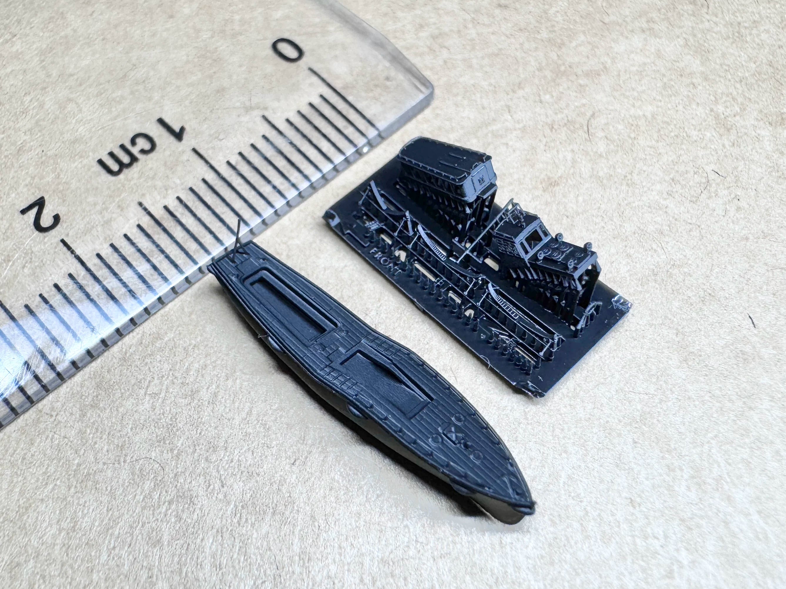 SSMODEL SSMODEL  R700036 1/700 scale cargo boat within 15 meters Long pipe boat