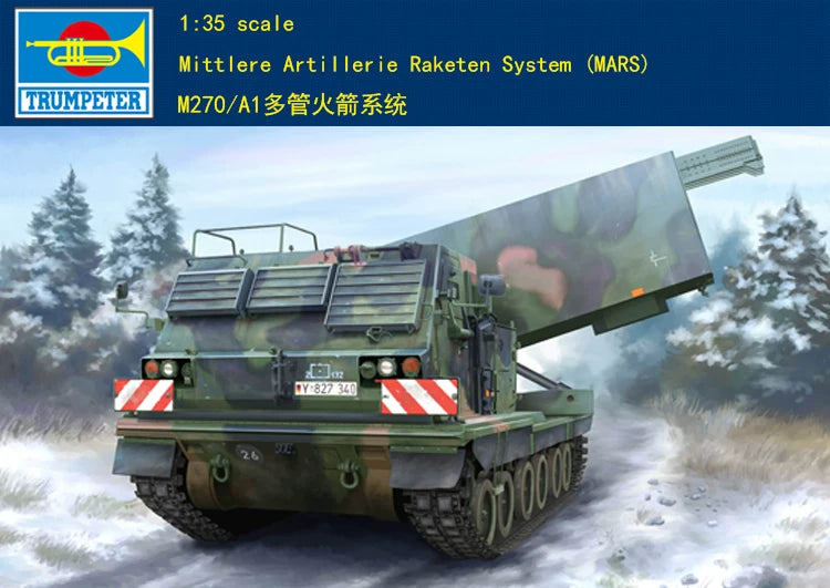 Trumpeter 1/35 M270/A1 MLRS-01046 — detail view 2