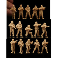 Modern Private Armed Defense Team of 15 LSSNO136 1/35/48/64/72/87/100/144