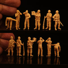 WWII Weasel Tank Soldier 6-Man Team LSSNO287 1/35/48/64/72/87/100/144