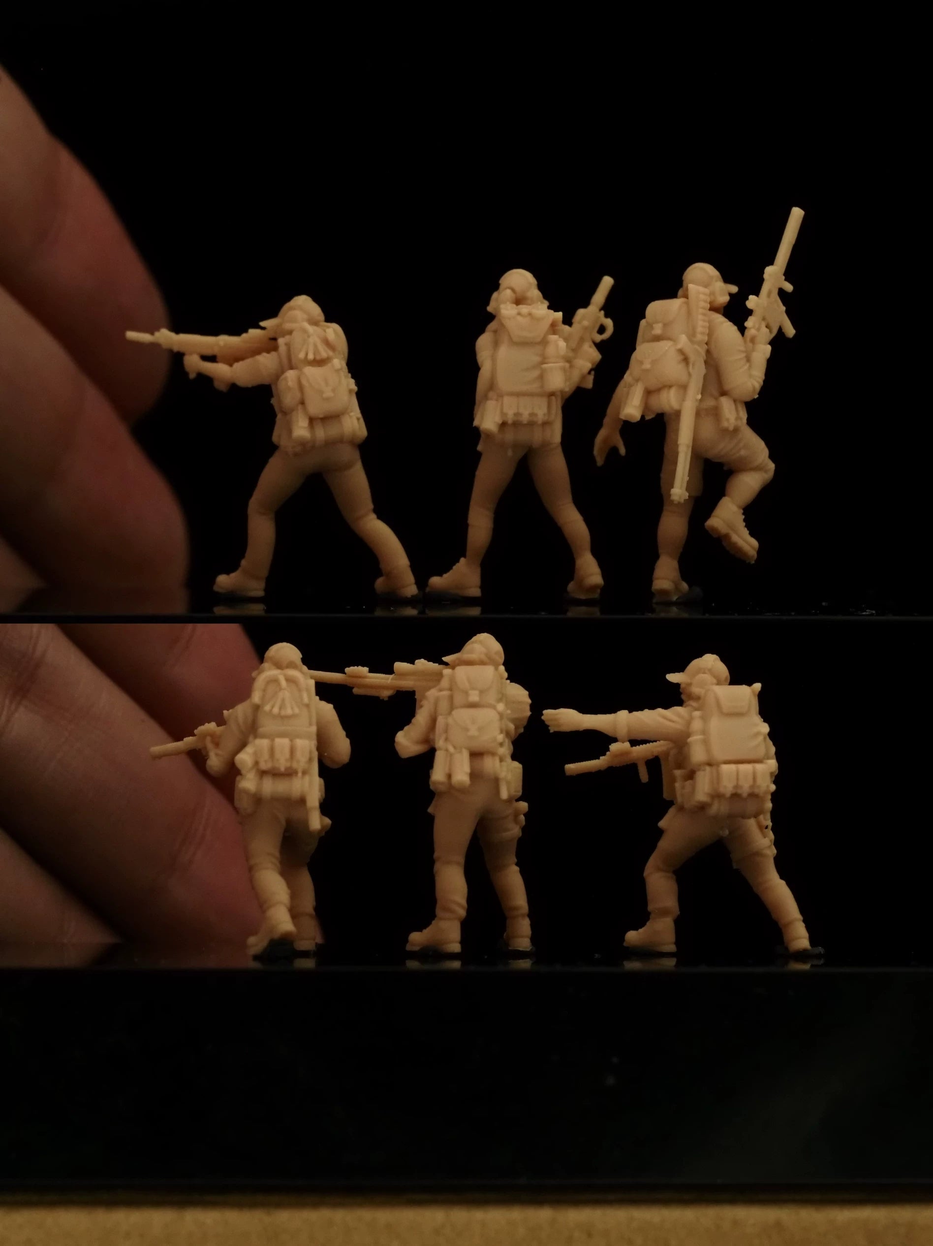 Modern civilian special forces unit consisting of 6 people LSSNO134 1/35/48/64/72/87/100/144