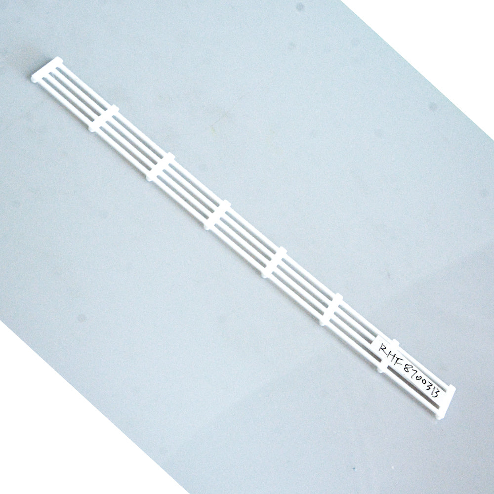 SSMODEL RHF Railings Wood Iron Fence 10 pcs 7" long by 0.7" tall Miniature Factory Building Military Car Railroad Track Accessory Props Diorama Scenery