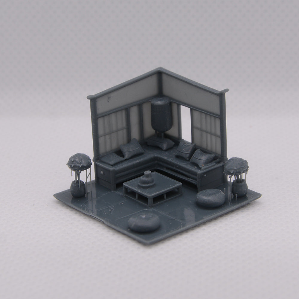 RHMG-175(174) 1/S 1/L 3D Printed Architectural Model Decor Miniature Building Ornament For Deskdesktop Ornament Japanese-Style Living Room