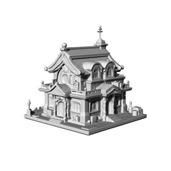 RHMG-182(183) 1/S 1/L Miniature Factory Building Military Car Railroad Track Accessory Props Diorama Scenery Model Ornament Yaju 1