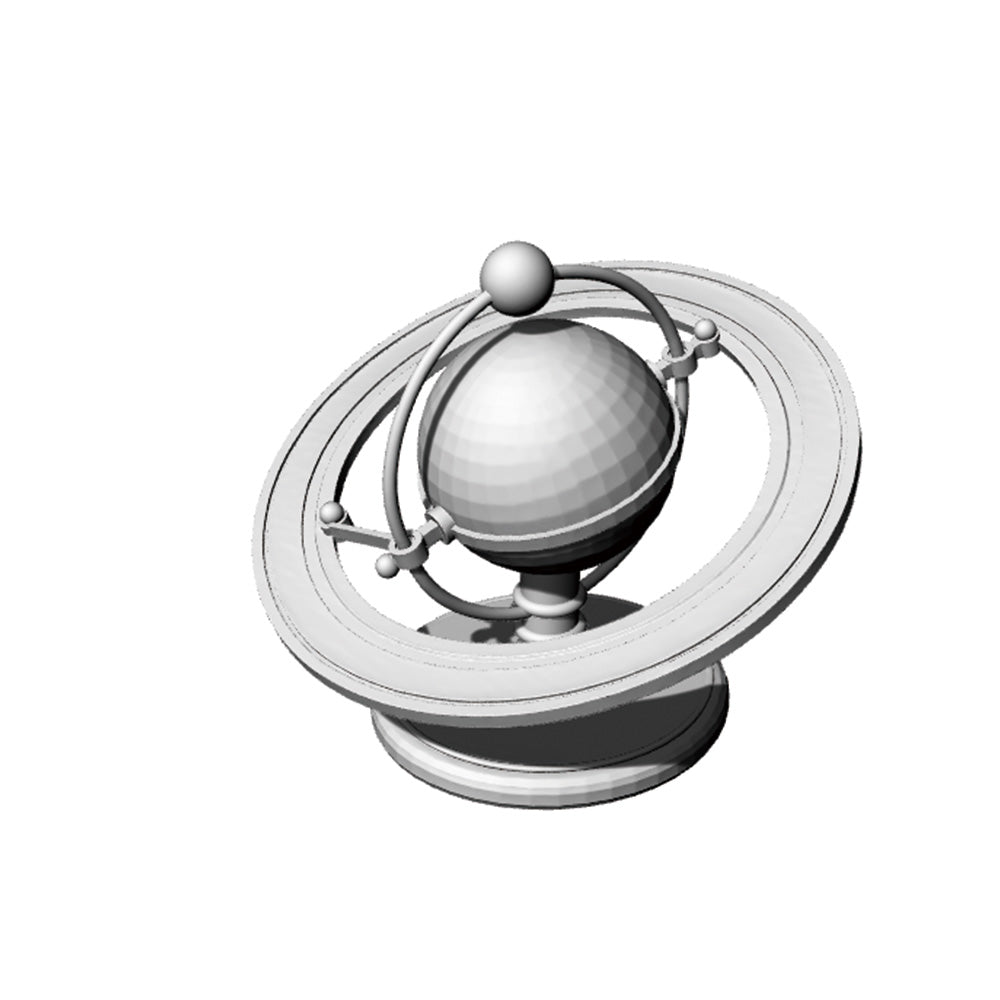 RHMG-212(213) 1/S 1/L 3D Printed Architectural Model Decor Miniature Building Ornament for Deskdesktop ornament Armillary Sphere