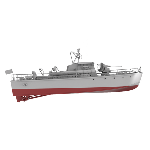 RHWS032S   Military Model Kit Full Hull British HMS Gay Archer Torpedo Boat
