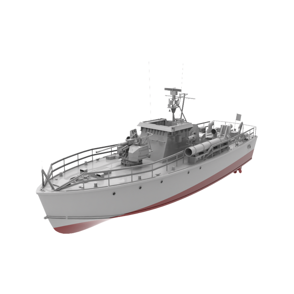 RHWS032S   Military Model Kit Full Hull British HMS Gay Archer Torpedo Boat