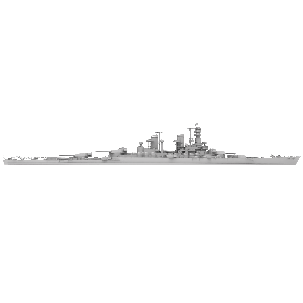 RHWS034 Military Model Kit Water Line Italy Cristoforo Colombo Battleship