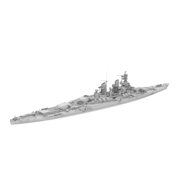 RHWS034 Military Model Kit Water Line Italy Cristoforo Colombo Battleship