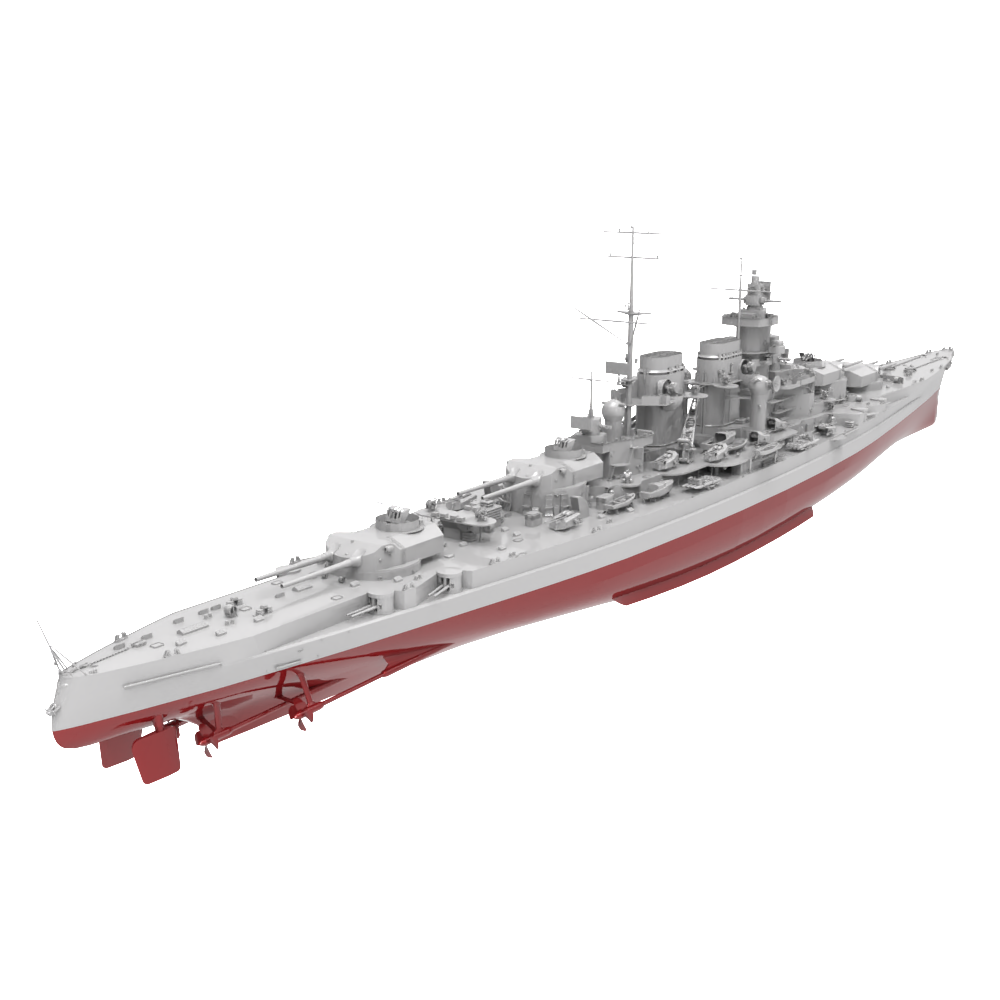 RHWS035S  Military Model Kit Full Hull SMS Schlieffen