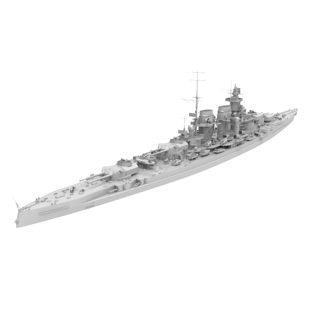 RHWS035 Military Model Kit Water Line SMS Schlieffen Secondary image