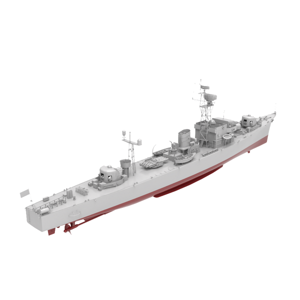 RHWS036S Military Model Kit Full Hull IJN Isuzu frigate