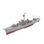 RHWS036S Military Model Kit Full Hull IJN Isuzu frigate