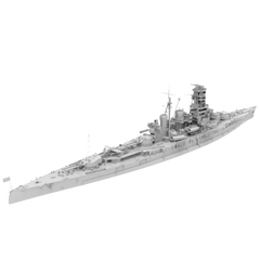 RHWS037 Military Model Kit Water Line IJN Kirishima Battle Cruiser