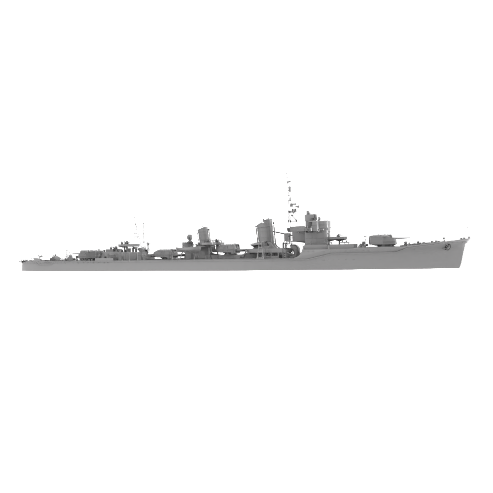 RHWS038 Military Model Kit Water LineIJN Yukikaze Destroyer — detail view 3