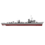 RHWS046S Military Model Kit Full HullGerman T-22 destroyer hull