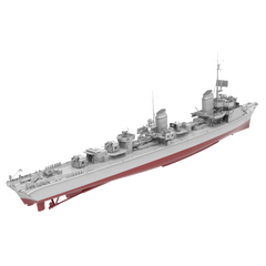 RHWS046S Military Model Kit Full HullGerman T-22 destroyer hull