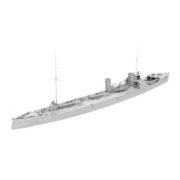 RHWS047 Military Model Kit Water Line German V-25 destroyer