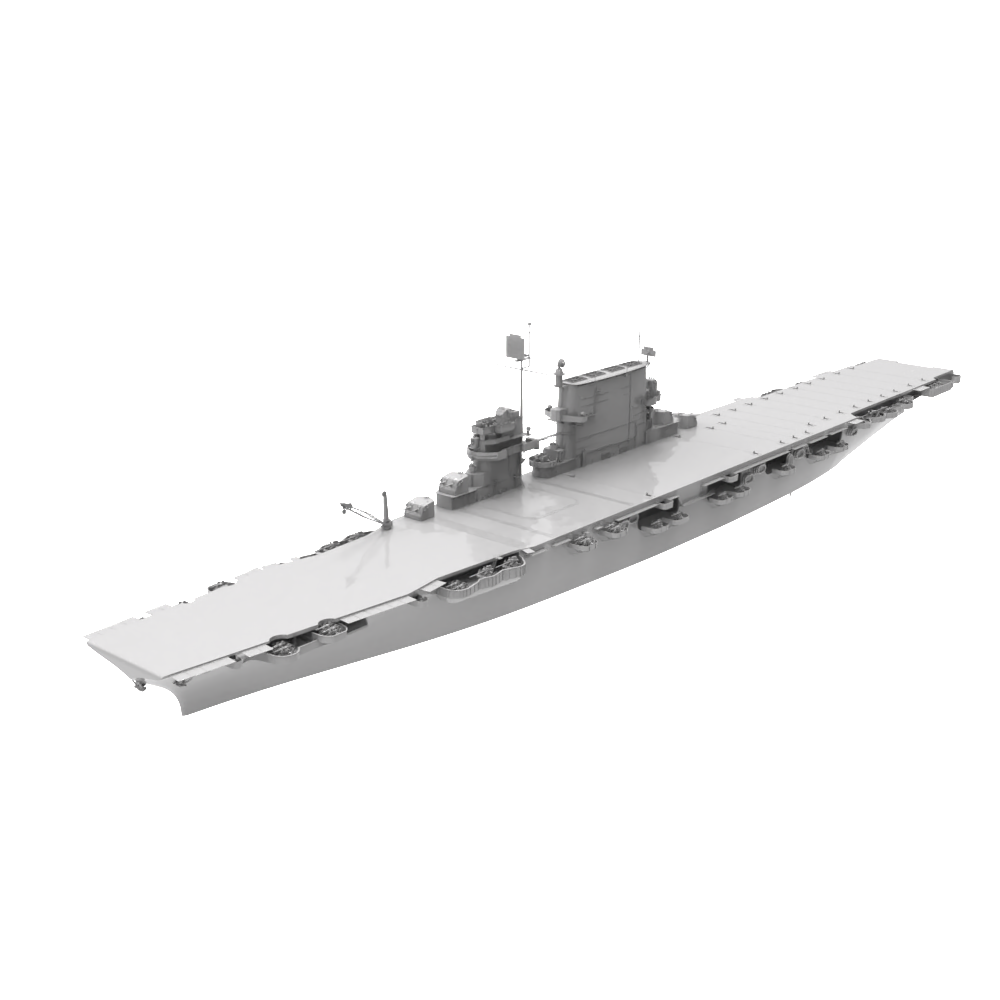 RHWS048 Military Model Kit Water LineUSS Saratoga (CV-3)