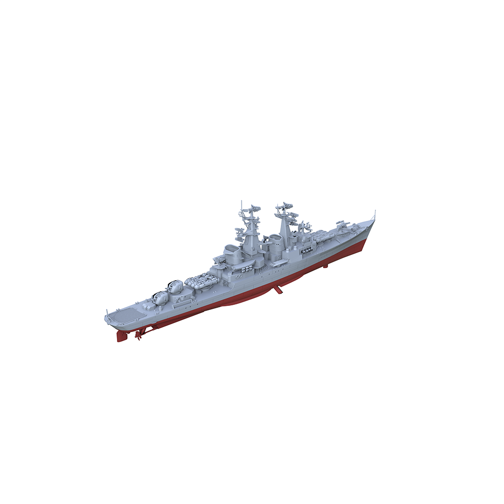 RHWS054S Military Model USSR Soviet Union Kynda class Missile CruiserFull Hull — detail view 2