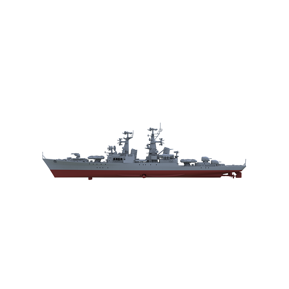 RHWS054S Military Model USSR Soviet Union Kynda class Missile CruiserFull Hull — detail view 3
