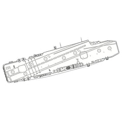 SSC183 Military Model HMS Audacious Class Eagle R05 Aircraft Carrier Water Line 3D Printed Resin Model Kit by SSMODEL