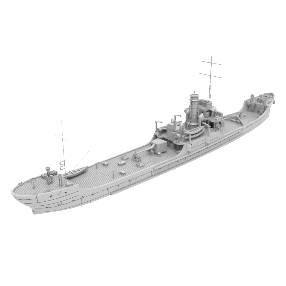 RHWS008 France Arras Class Submarine Chaser Arras Water line