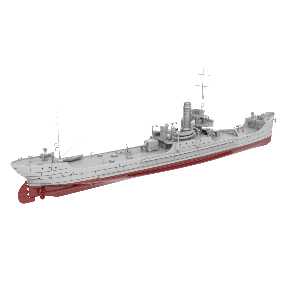 RHWS008S rance Arras Class Submarine Chaser Arras Full Hull