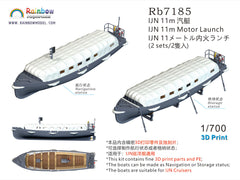 Rainbow RB7185 1/700Detail Up IJN 11m Motor Launch [2sets|3DP+PE]