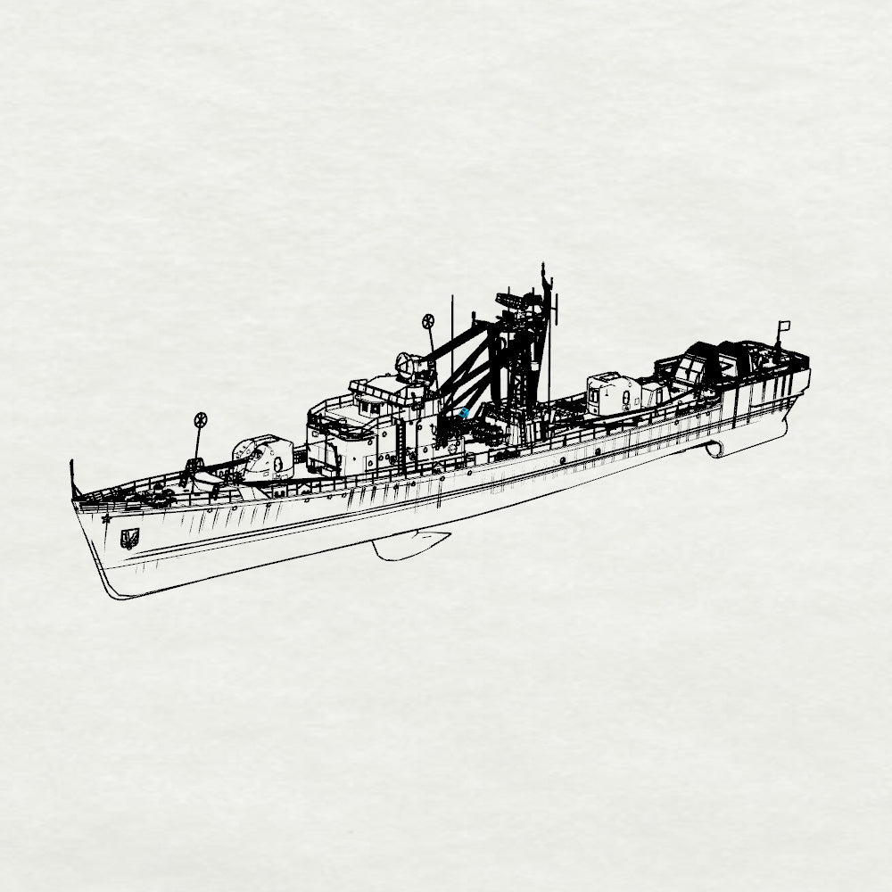 SSMODEL 627S Military Model Kit Soviet Mirka-Class I SKR-7 Frigate Full Hull
