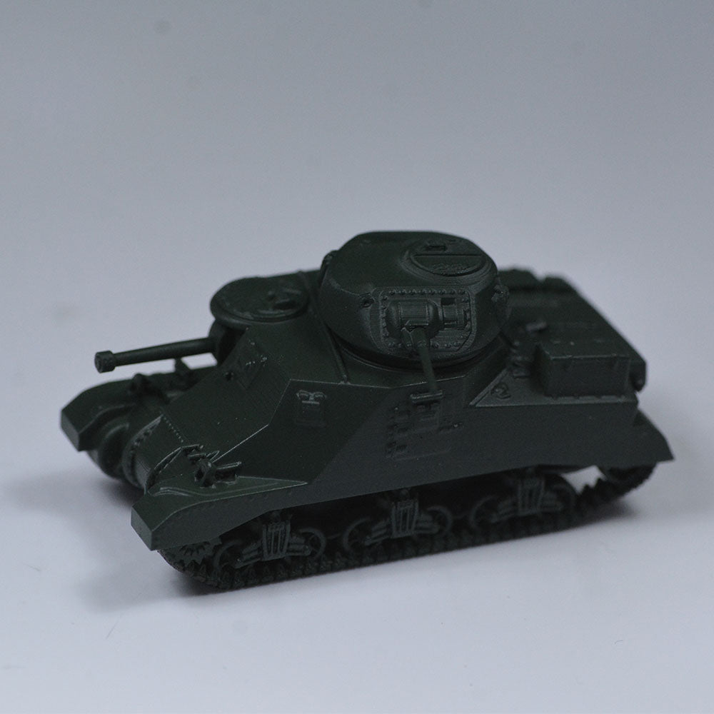 SSMODEL 511D Finished Painted N SCALE Railway Military Model Kit US M3 Grant Medium Tank — scale model kit