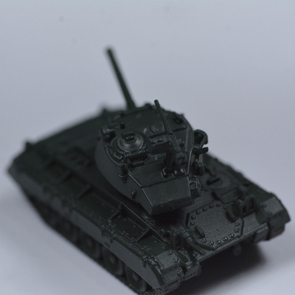 SSMODEL 512D Finished Painted N SCALE Railway Military Model Kit US M24 Chaffee Light Tank 3D Printed Resin Model Kit by SSMODEL