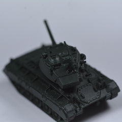 SSMODEL 512D Finished Painted N SCALE Railway Military Model Kit US M24 Chaffee Light Tank 3D Printed Resin Model Kit by SSMODEL