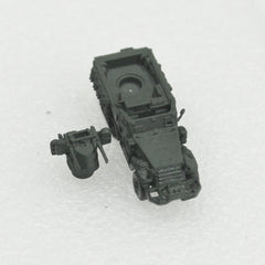 SSMODEL 552D Finished Painted N SCALE Railway Military Model Kit US M16 Multiple Gun Motor Carriage